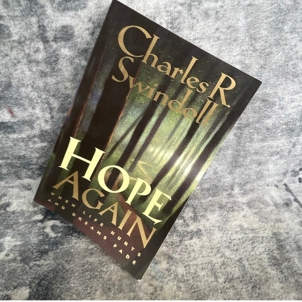 Hope Again Charles R. Swindoll Paperback Christian Living Book